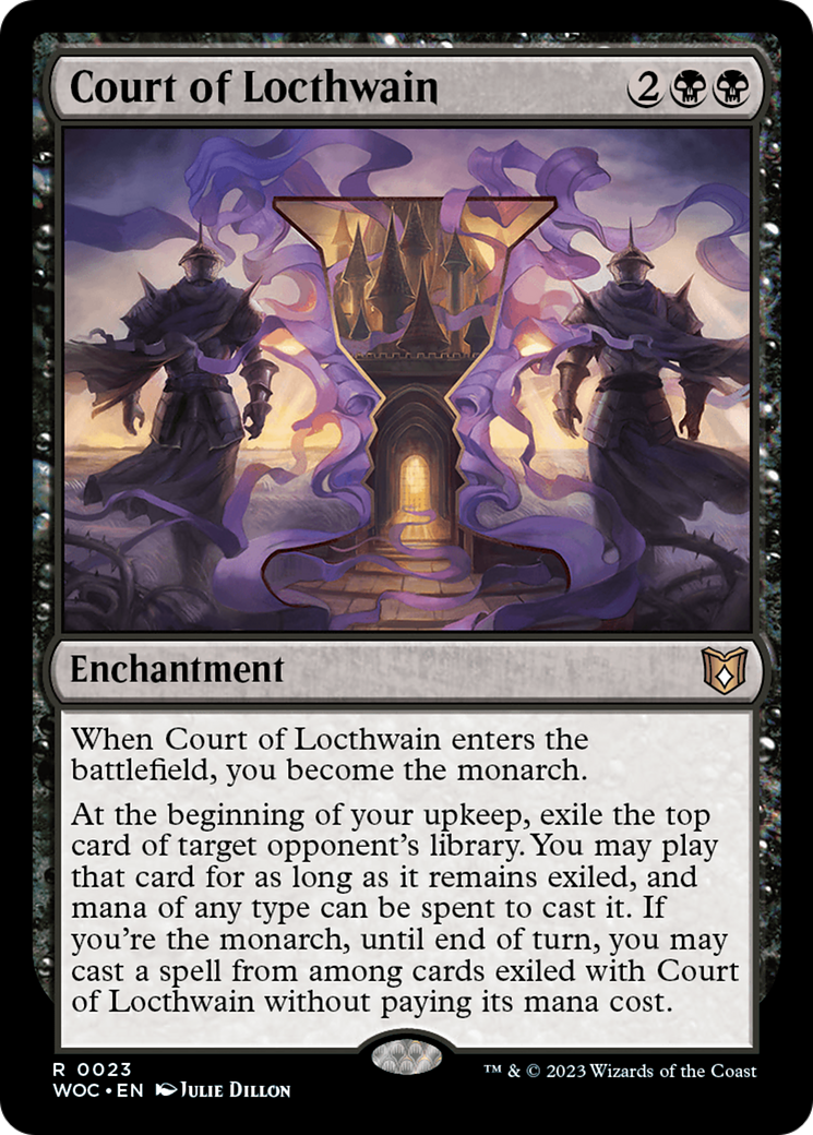 Court of Locthwain [Wilds of Eldraine Commander] - Trinity Hobby