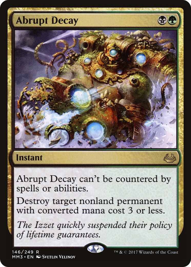 Abrupt Decay [Modern Masters 2017] - Trinity Hobby
