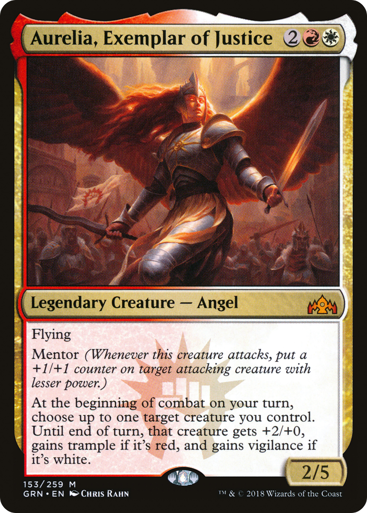 Aurelia, Exemplar of Justice [Guilds of Ravnica] - Trinity Hobby