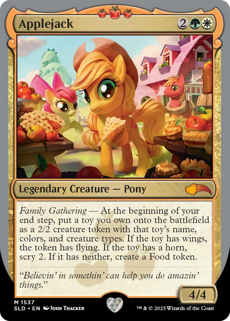 Applejack [Secret Lair Drop Series] - Trinity Hobby