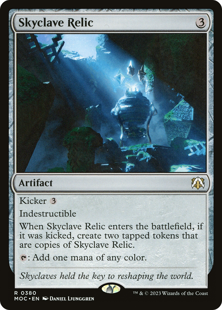 Skyclave Relic [March of the Machine Commander] - Trinity Hobby