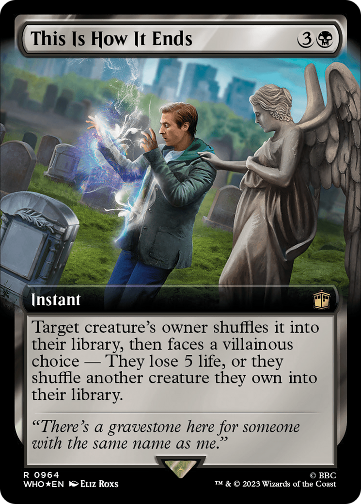 This Is How It Ends (Extended Art) (Surge Foil) [Doctor Who] - Trinity Hobby