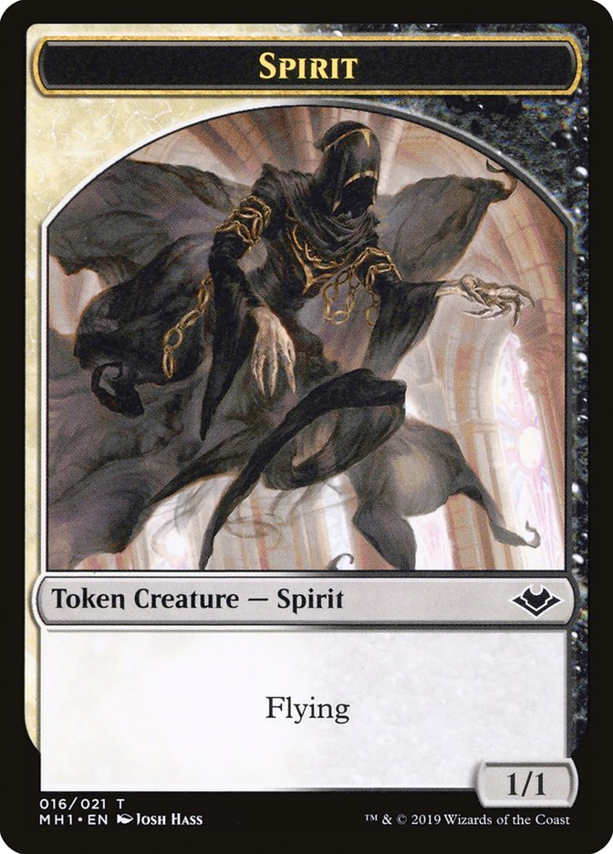 Bear // Spirit Double-Sided Token [Modern Horizons Tokens] - Trinity Hobby