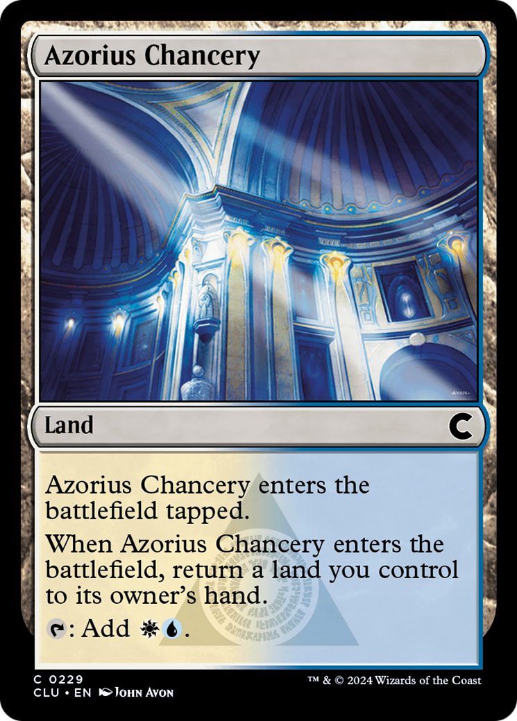 Azorius Chancery [Ravnica: Clue Edition] - Trinity Hobby
