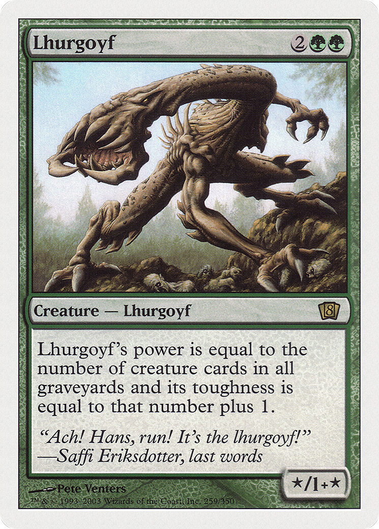 Lhurgoyf [Eighth Edition] - Trinity Hobby