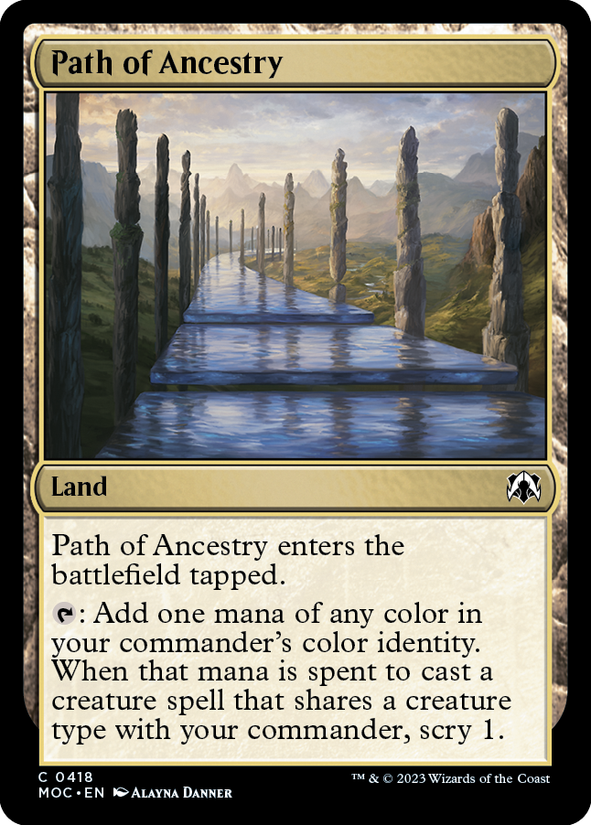 Path of Ancestry [March of the Machine Commander] - Trinity Hobby
