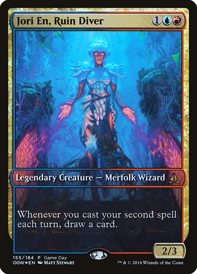 Jori En, Ruin Diver (Game Day) (Full Art) [Oath of the Gatewatch Promos] - Trinity Hobby