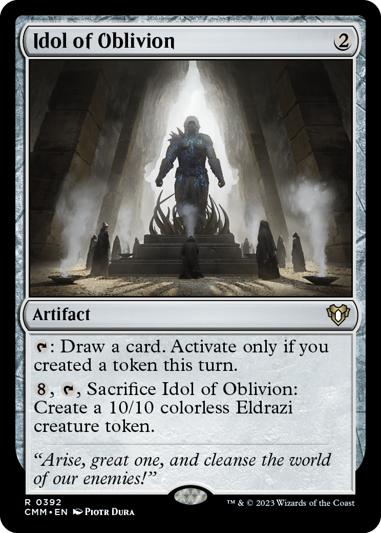 Idol of Oblivion [Commander Masters] - Trinity Hobby