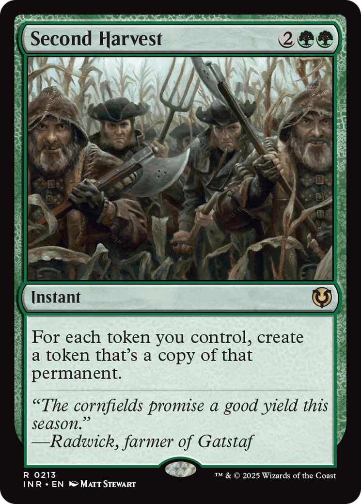 Second Harvest [Innistrad Remastered] - Trinity Hobby