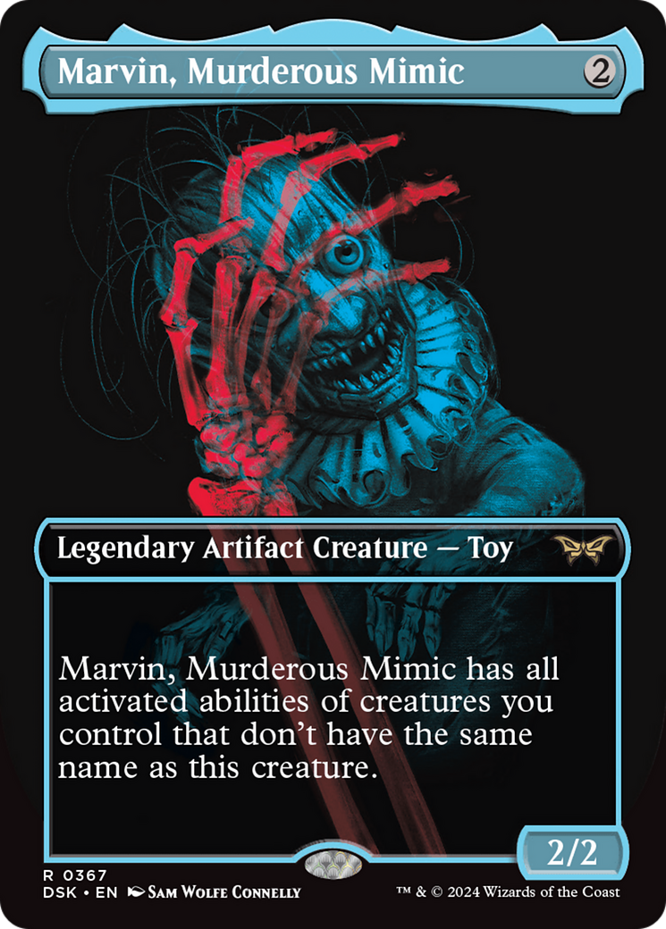 Marvin, Murderous Mimic (Showcase) [Duskmourn: House of Horror] - Trinity Hobby