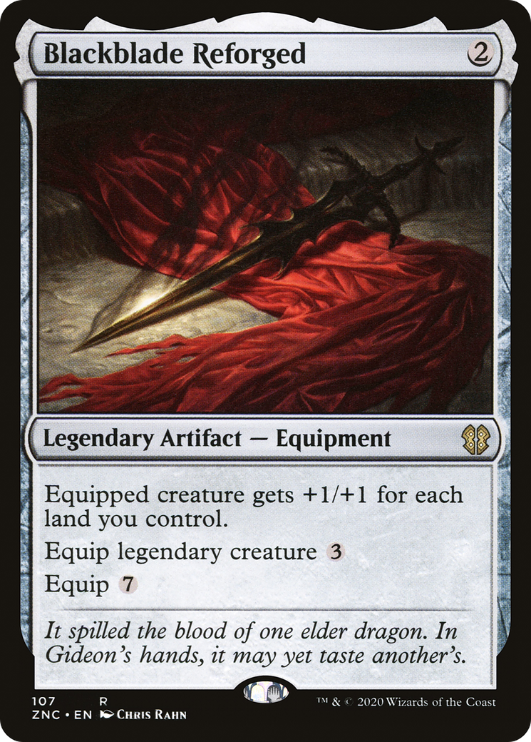Blackblade Reforged [Zendikar Rising Commander] - Trinity Hobby