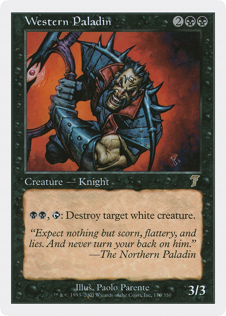 Western Paladin [Seventh Edition] - Trinity Hobby