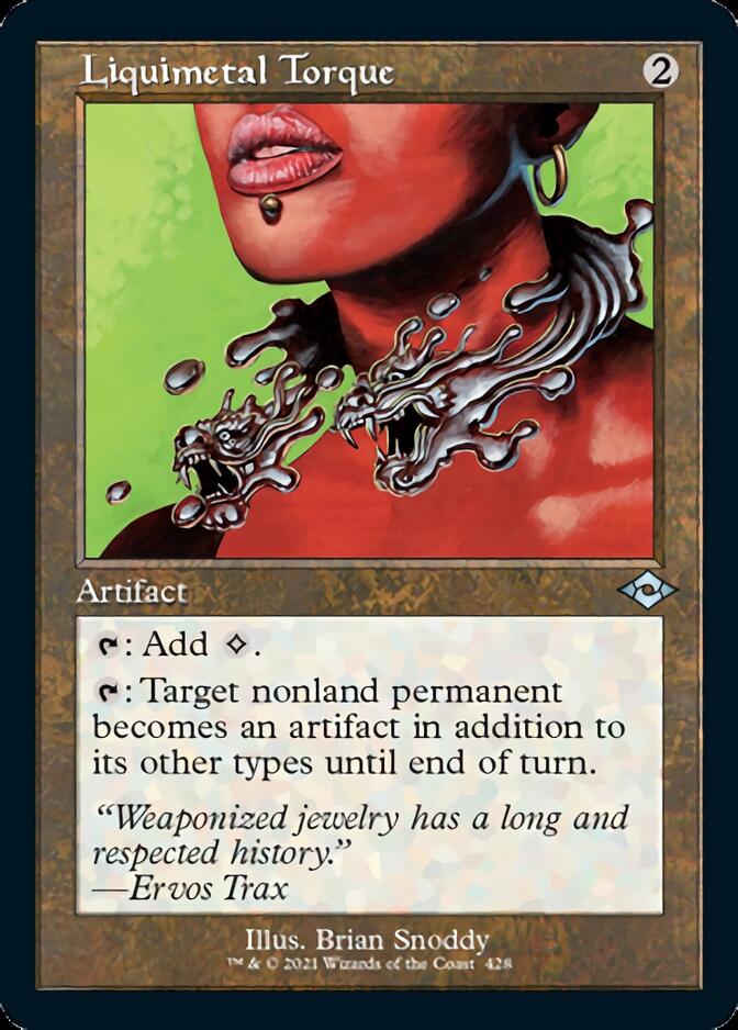 Liquimetal Torque (Retro) [Modern Horizons 2] - Trinity Hobby