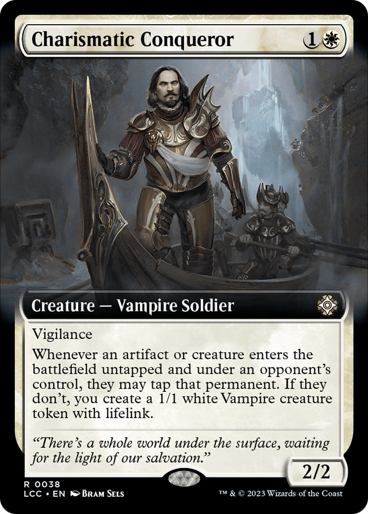 Charismatic Conqueror (Extended Art) [The Lost Caverns of Ixalan Commander] - Trinity Hobby