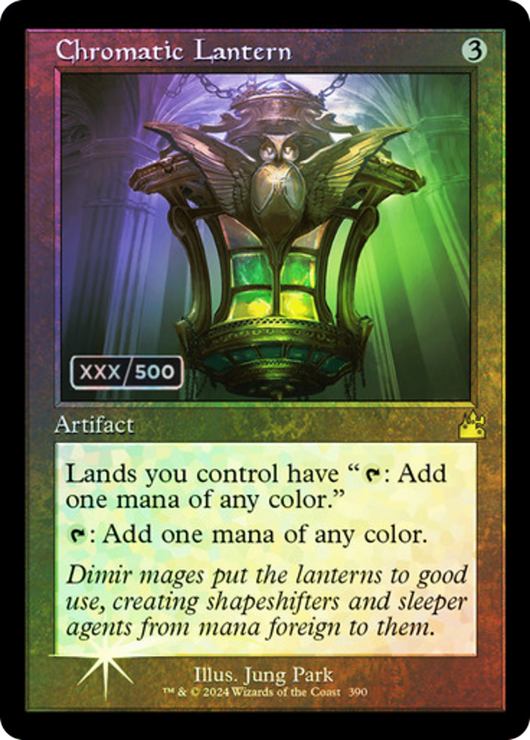 Chromatic Lantern (Retro) (Serialized) [Ravnica Remastered] - Trinity Hobby