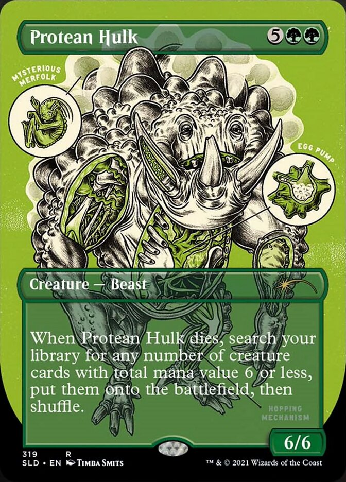 Protean Hulk (Borderless Foil Etched) [Secret Lair Drop Series] - Trinity Hobby