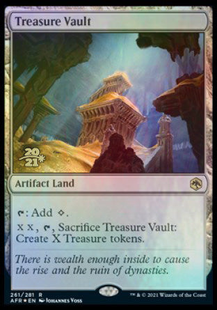 Treasure Vault [Dungeons & Dragons: Adventures in the Forgotten Realms Prerelease Promos] - Trinity Hobby