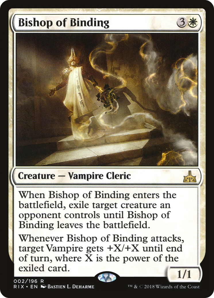 Bishop of Binding [Rivals of Ixalan] - Trinity Hobby