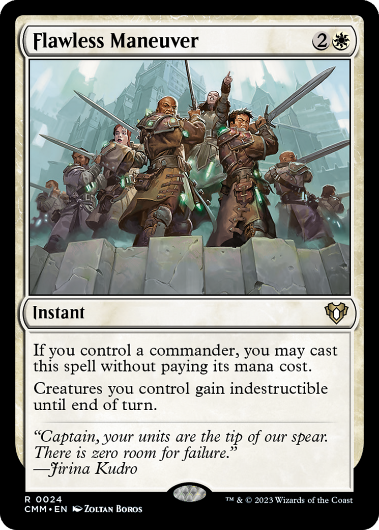 Manœuvre impeccable [Commander Masters]