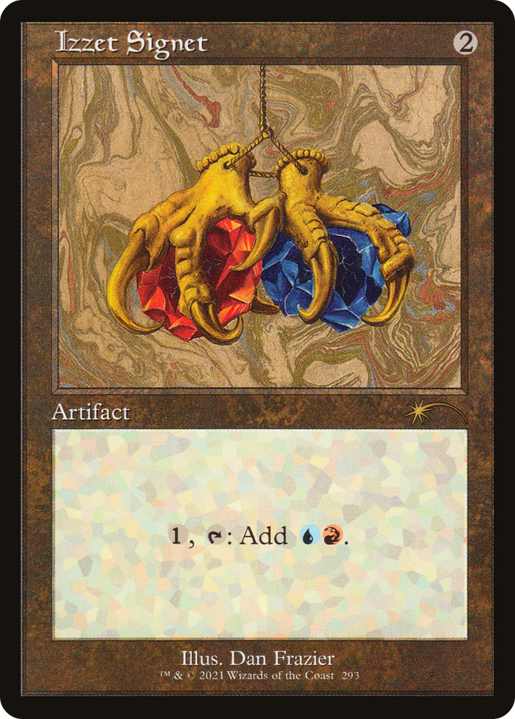 Izzet Signet (SLD-293) - [Secret Lair Drop] - Trinity Hobby