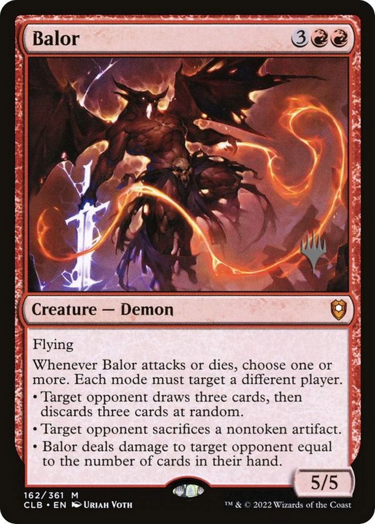 Balor (Promo Pack) [The Lost Caverns of Ixalan Promos] - Trinity Hobby