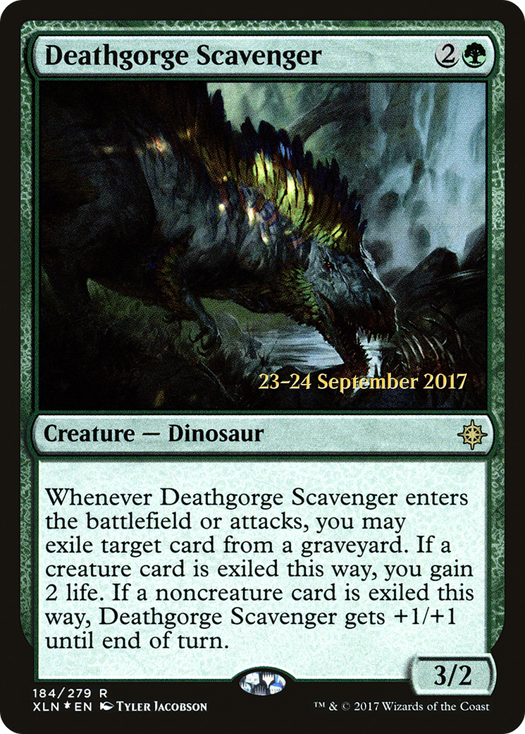 Deathgorge Scavenger [Ixalan Prerelease Promos] - Trinity Hobby