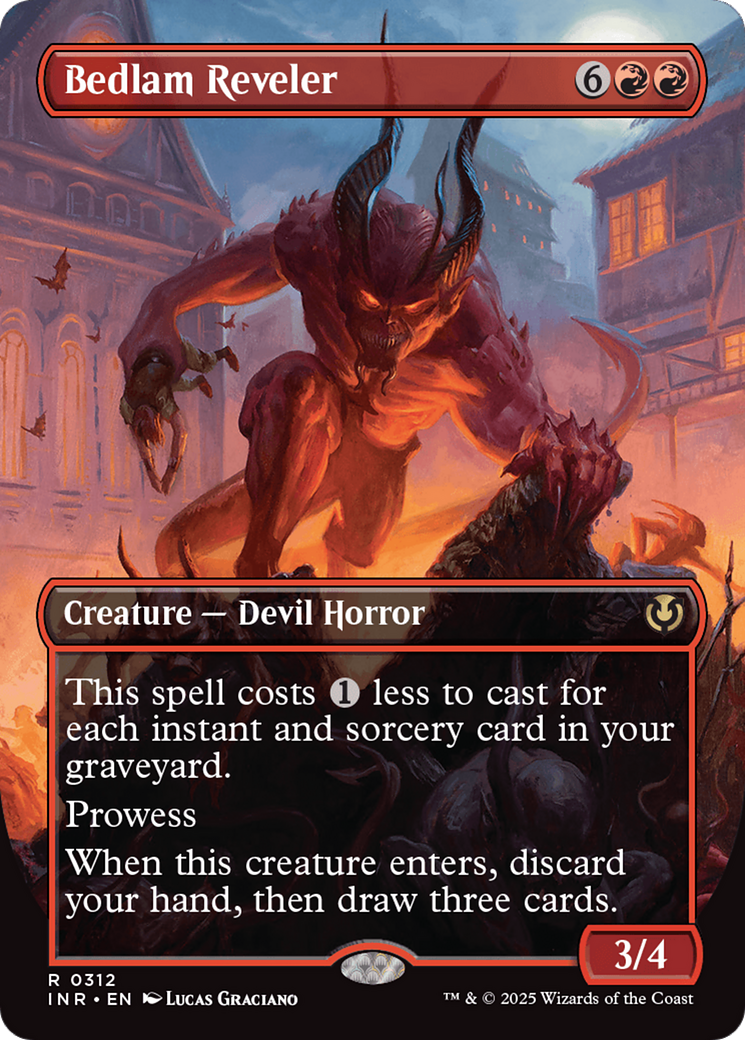 Bedlam Reveler (Borderless) [Innistrad Remastered] - Trinity Hobby
