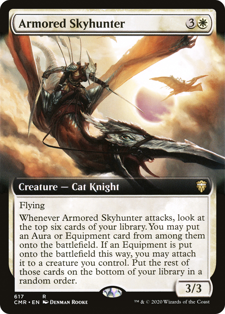 Armored Skyhunter (Extended Art) [Commander Legends] - Trinity Hobby