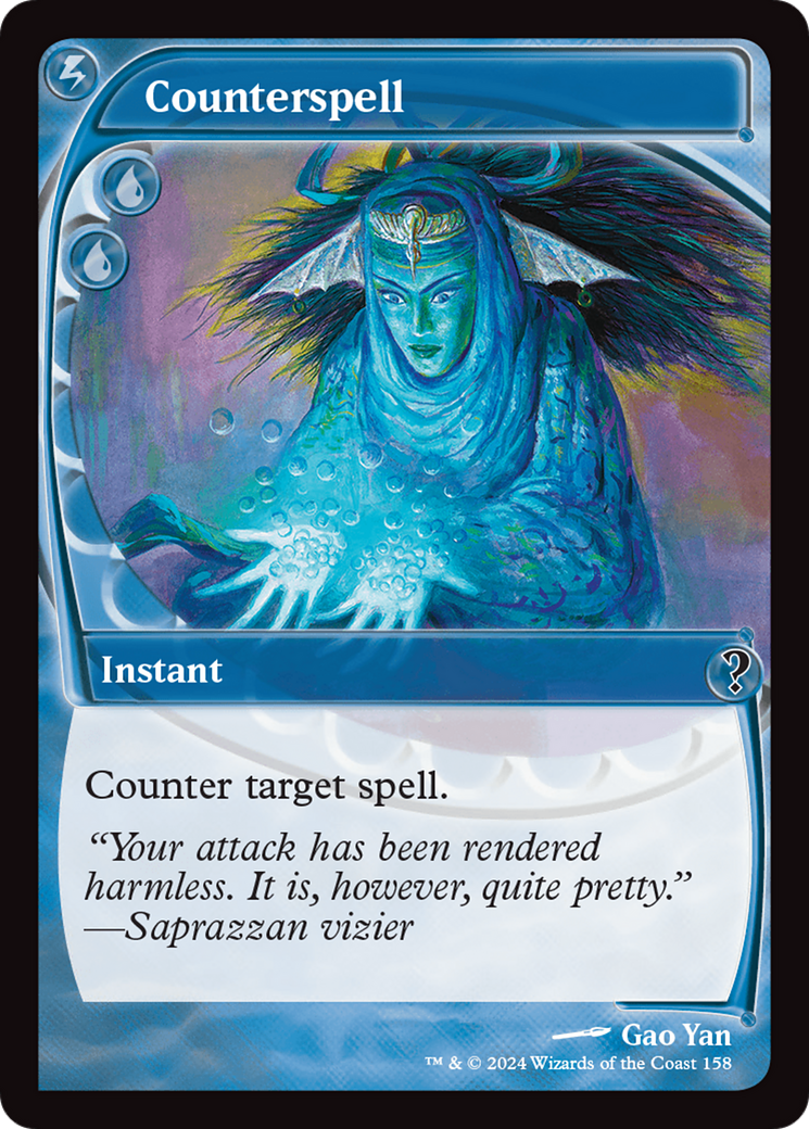 Counterspell (Future Sight) [Mystery Booster 2] - Trinity Hobby
