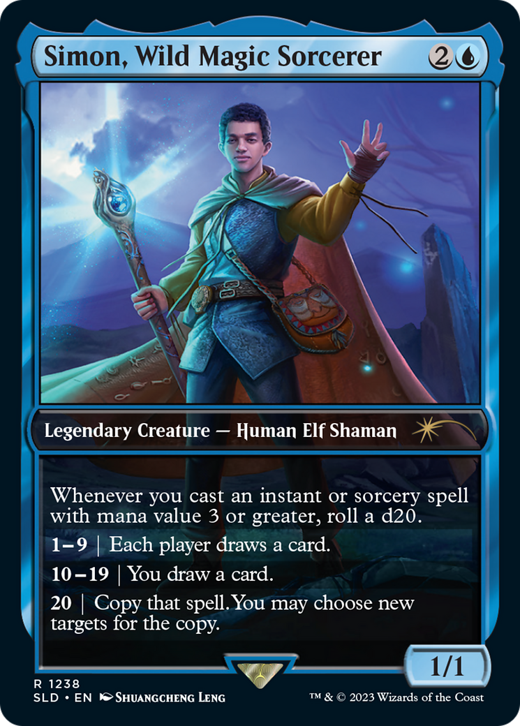 Simon, Wild Magic Sorcerer [Secret Lair Drop Series] - Trinity Hobby