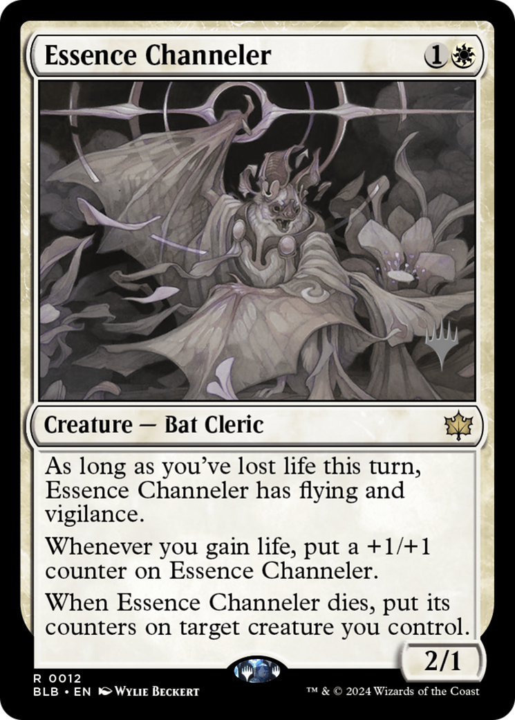 Essence Channeler (Promo Pack) [Bloomburrow Promos] - Trinity Hobby