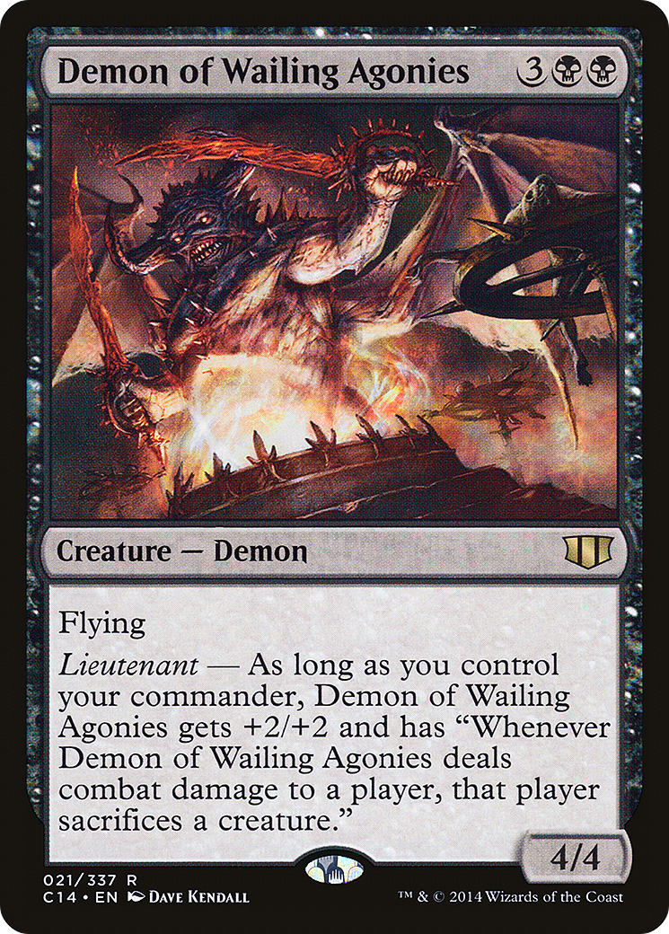 Demon of Wailing Agonies [Commander 2014] - Trinity Hobby