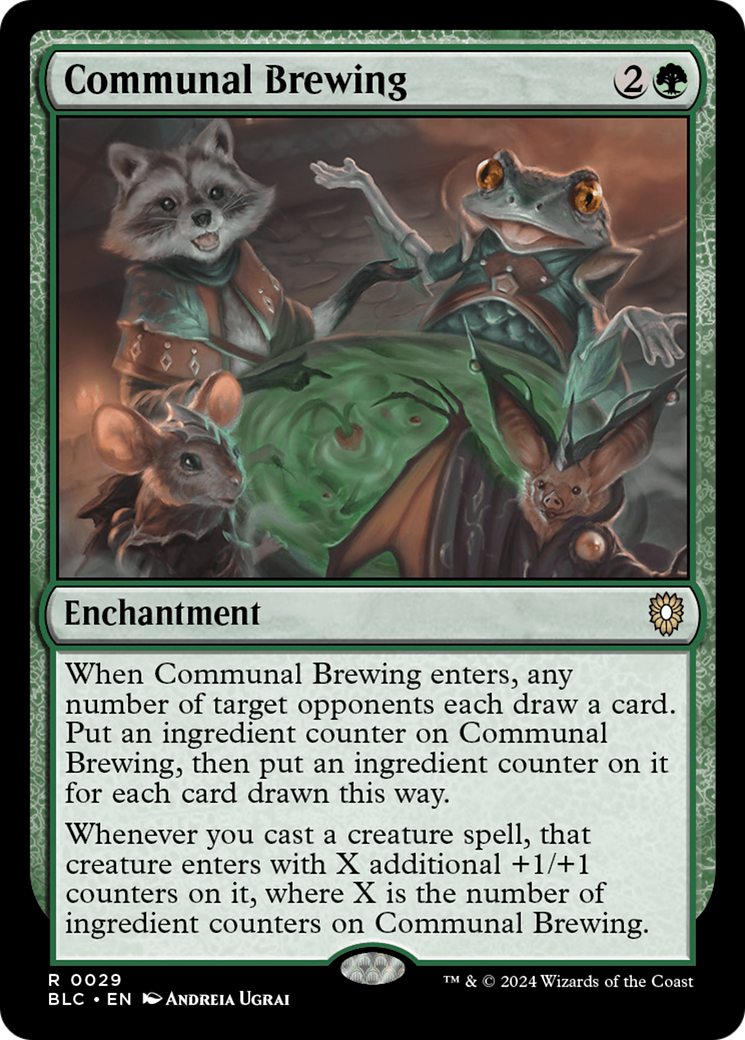 Communal Brewing [Bloomburrow Commander] - Trinity Hobby