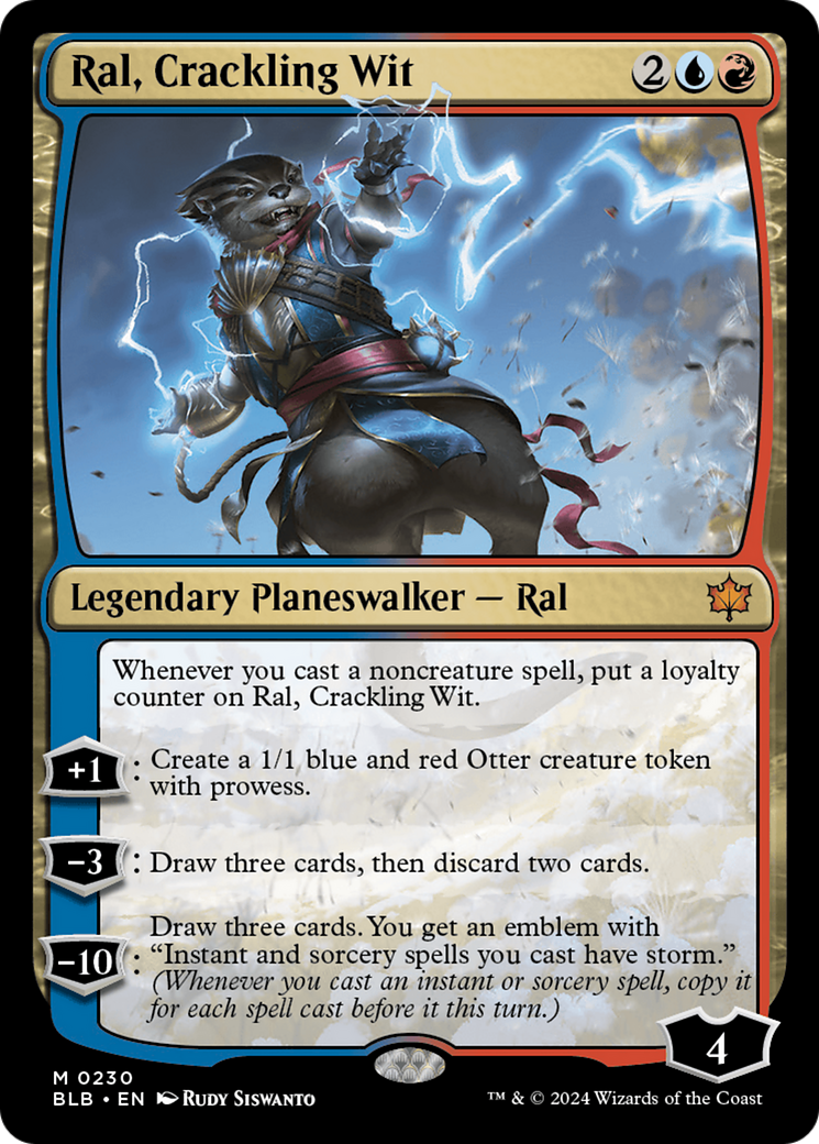 Ral, Crackling Wit [Bloomburrow] - Trinity Hobby