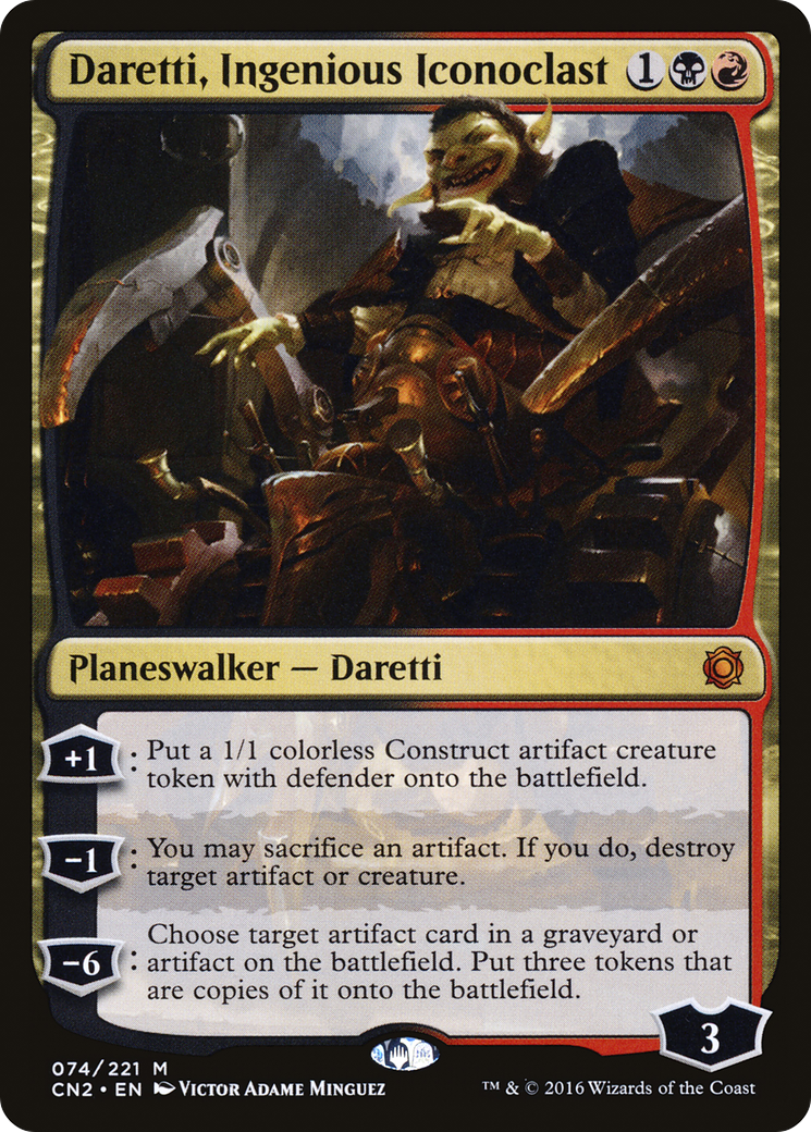 Daretti, Ingenious Iconoclast [Conspiracy: Take the Crown] - Trinity Hobby