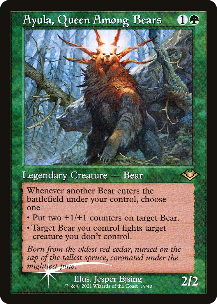 Ayula, Queen Among Bears (Retro) [Modern Horizons] - Trinity Hobby