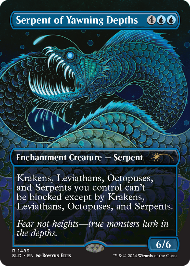 Serpent of Yawning Depths [Secret Lair Drop Series] - Trinity Hobby