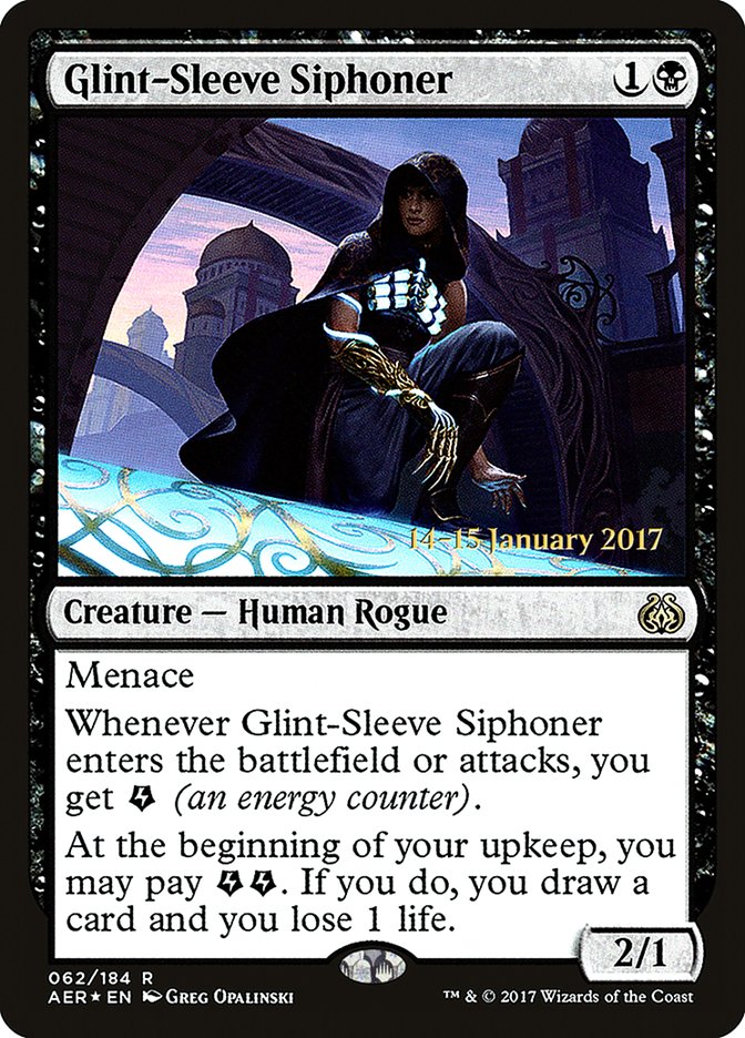 Glint-Sleeve Siphoner [Aether Revolt Prerelease Promos] - Trinity Hobby