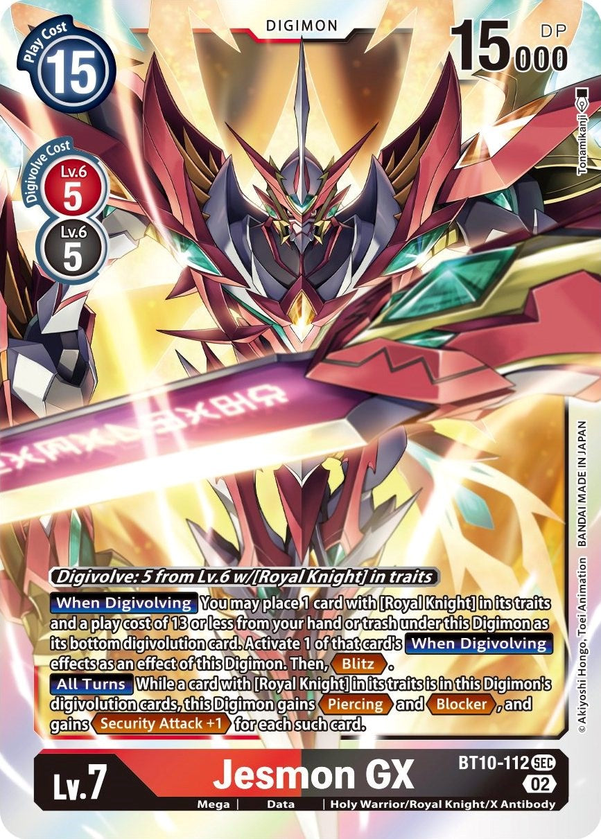 Jesmon GX [BT10-112] [Xros Encounter] - Trinity Hobby