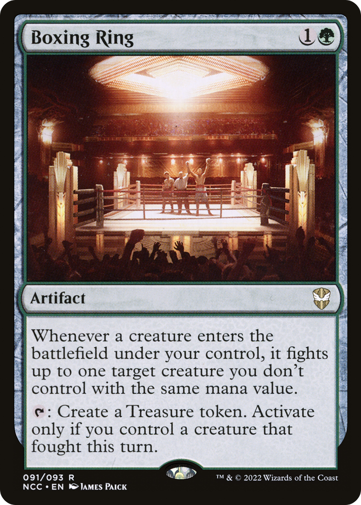 Boxing Ring [Streets of New Capenna Commander] - Trinity Hobby