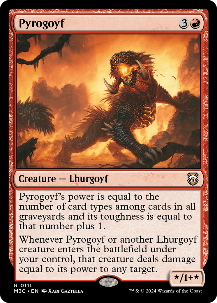 Pyrogoyf [Modern Horizons 3 Commander] - Trinity Hobby