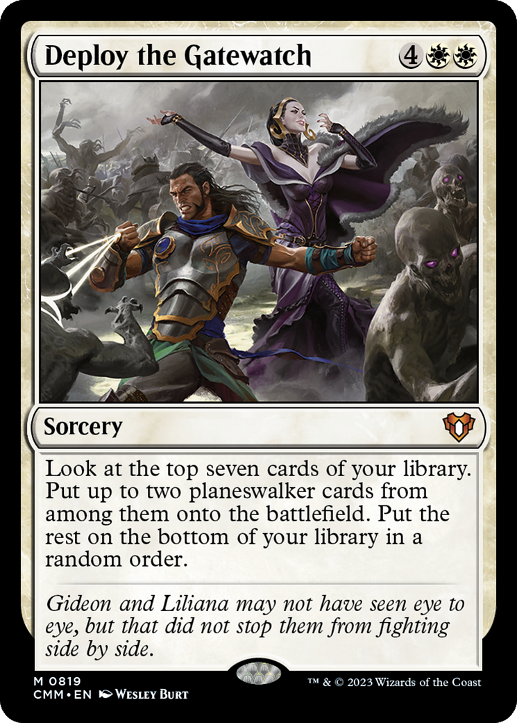 Deploy the Gatewatch [Commander Masters] - Trinity Hobby