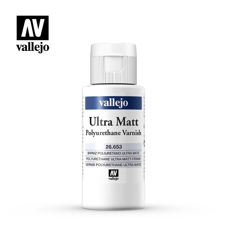 VALLEJO: ULTRA MATTE POLYURETHANE VARNISH 60ml