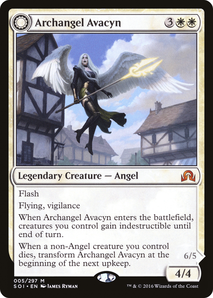 Archangel Avacyn // Avacyn, the Purifier [Shadows over Innistrad] - Trinity Hobby
