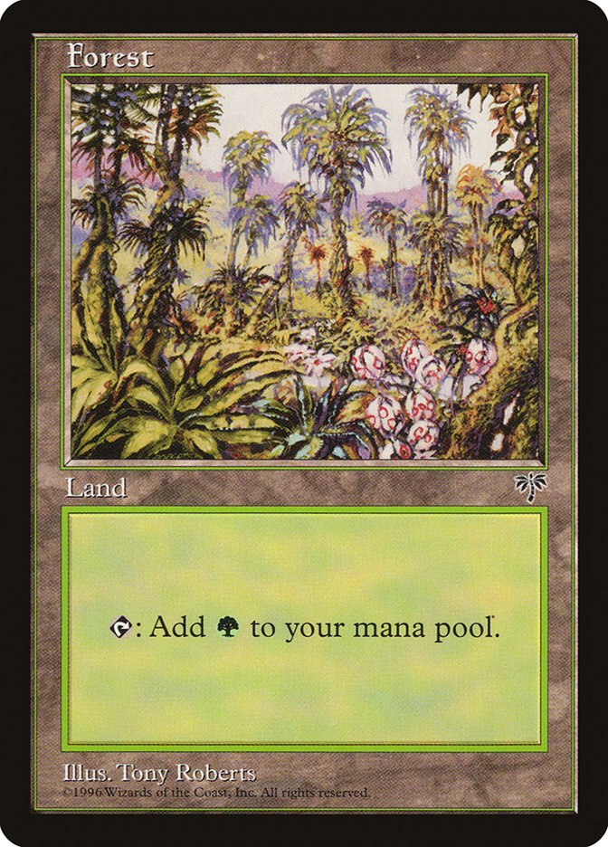 Forest (Flowers Not Opened Bottom Right) [Mirage] - Trinity Hobby