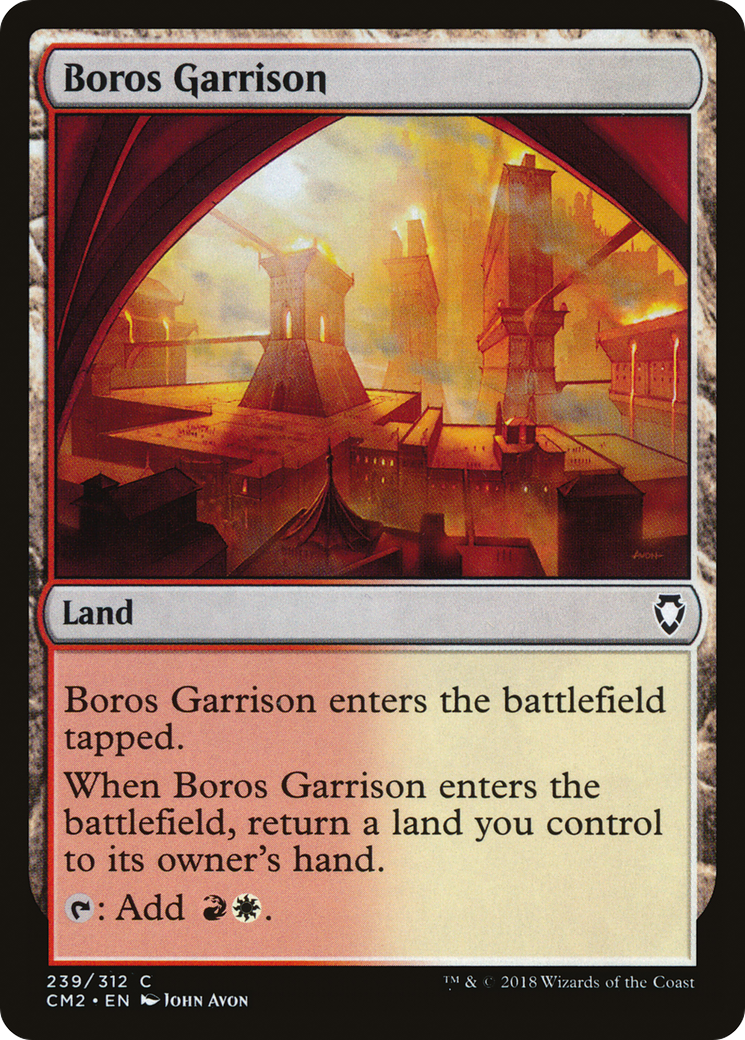 Boros Garrison [Commander Anthology Volume II] - Trinity Hobby