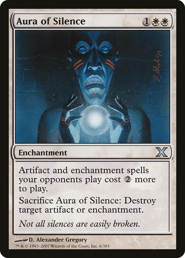 Aura of Silence [Tenth Edition] - Trinity Hobby