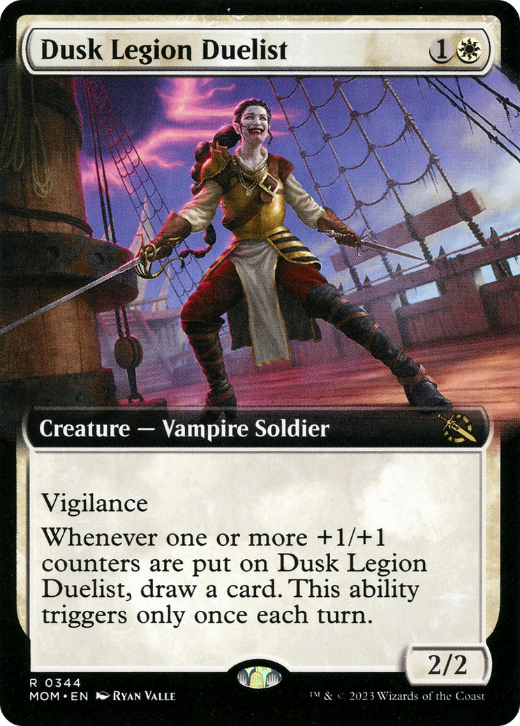 Dusk Legion Duelist (Extended Art) [March of the Machine] - Trinity Hobby