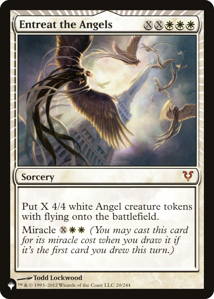 Entreat the Angels [Secret Lair: Angels] - Trinity Hobby