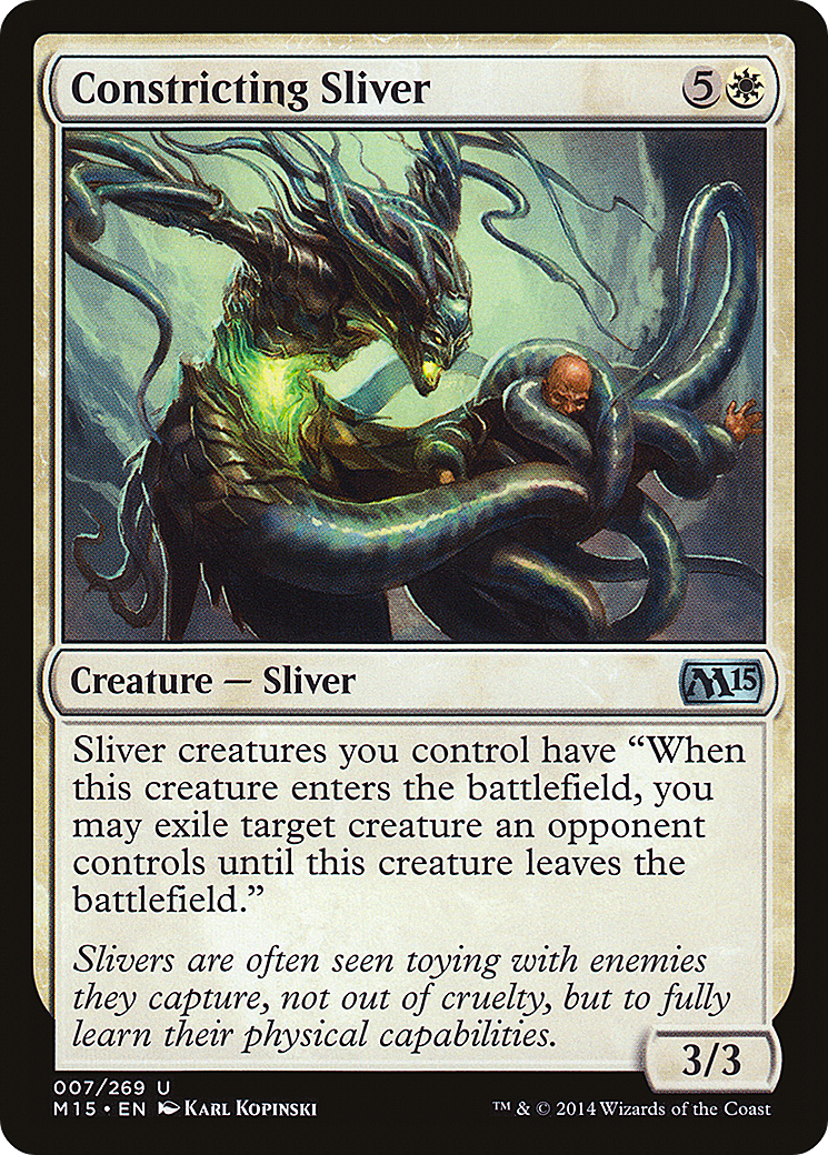 Constricting Sliver [Magic 2015] - Trinity Hobby